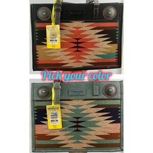 NWT Wrangler Shoulder Tote Bag